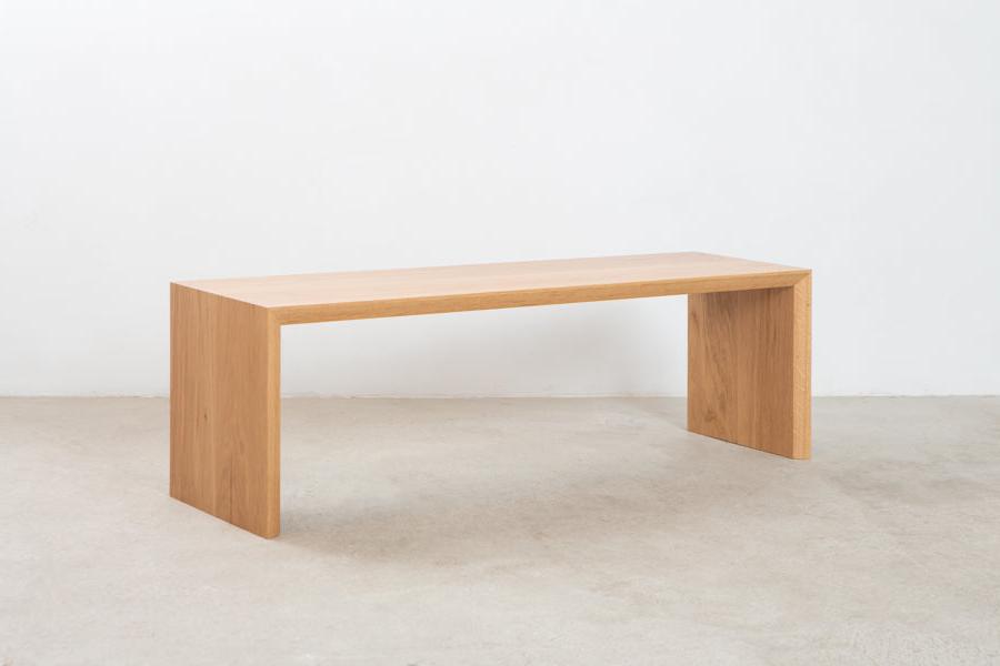 wood bench for 6