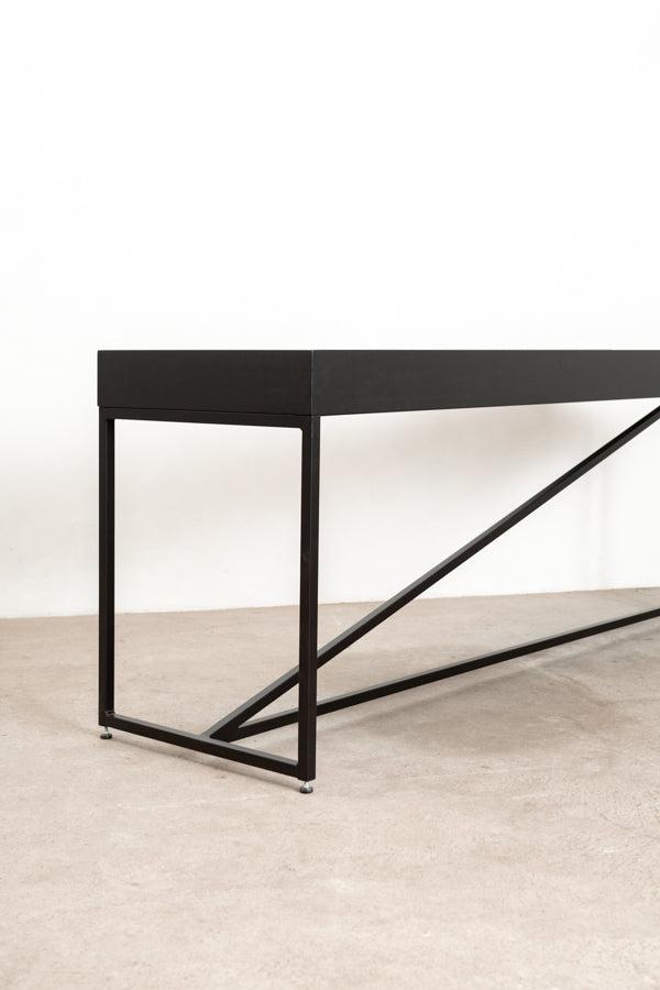 custom shuffleboard table black frame